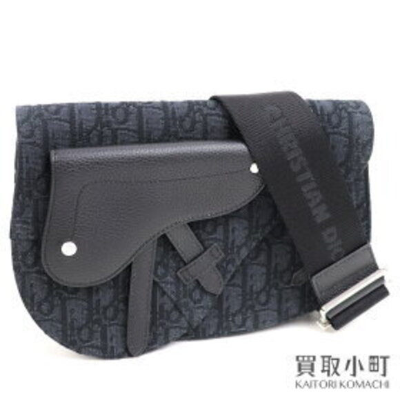 Dior Handbags - Dior Saddle Bag Oblique Jacquard Shoulder Crossbody Bag POACH